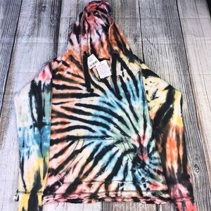 VICI Boho Tie Dye Hoodie Junior Size S